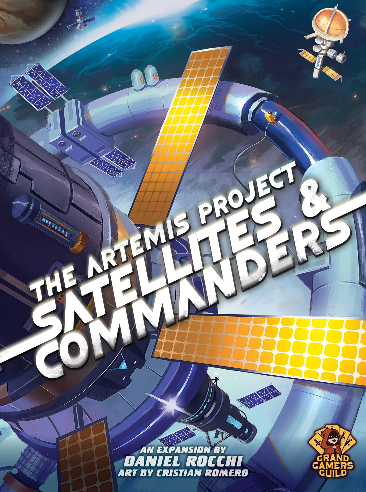 The Artemis Project - Satellites &amp; Commanders Expansion (Kickstarter Edition)