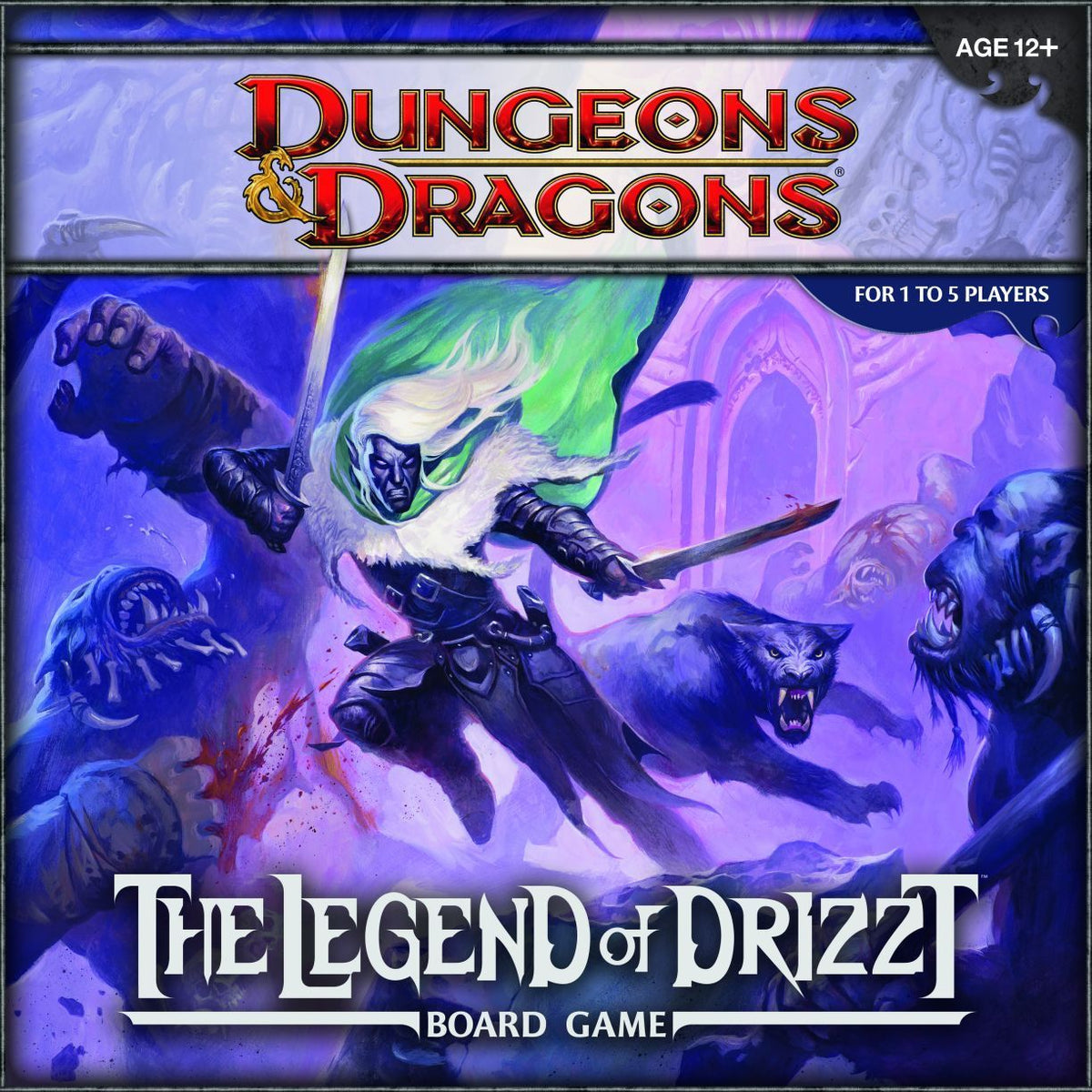 D&amp;D The Legend of Drizzt - Adventure System Board Game