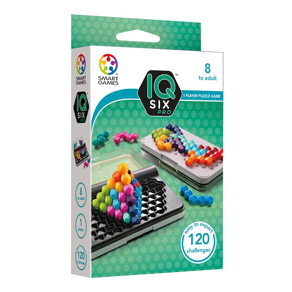 IQ Six Pro (Smart Games 1-Player Puzzle Game)