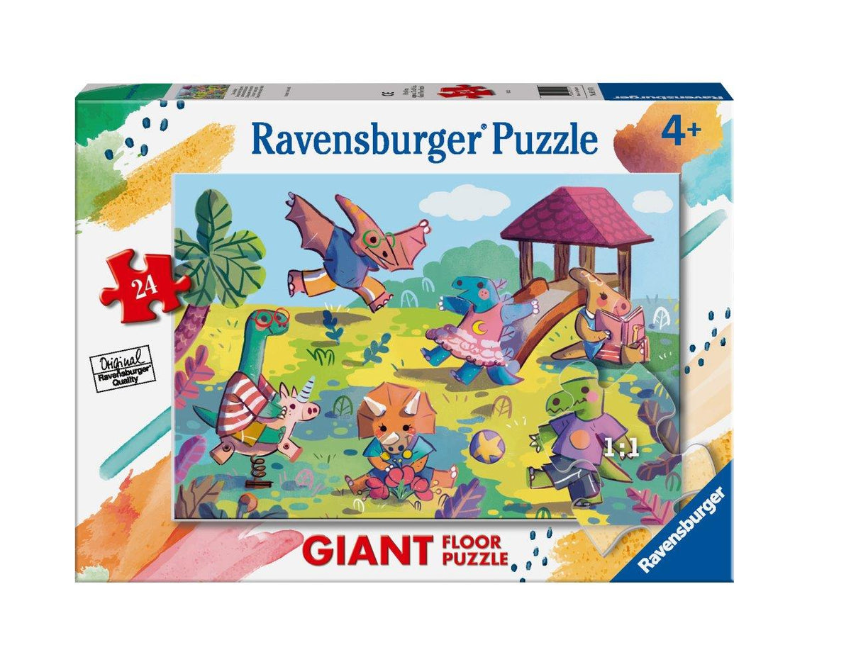Dinosaurs at Playground 24pc SuperSize (Ravensburger Puzzle)