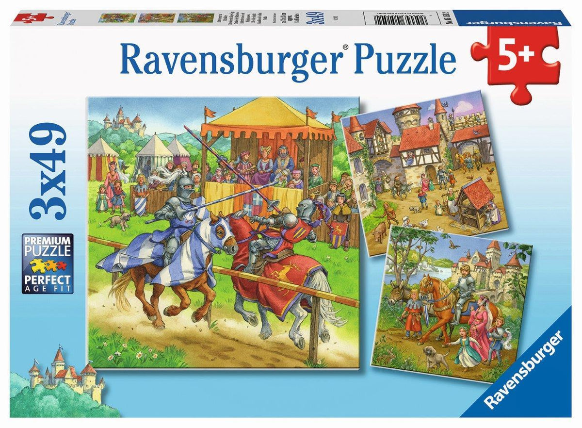 Life of the Knight Puzzle 3x49pc (Ravensburger Puzzle)
