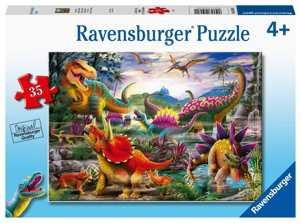 T-Rex Terror Puzzle 35pc (Ravensburger Puzzle)