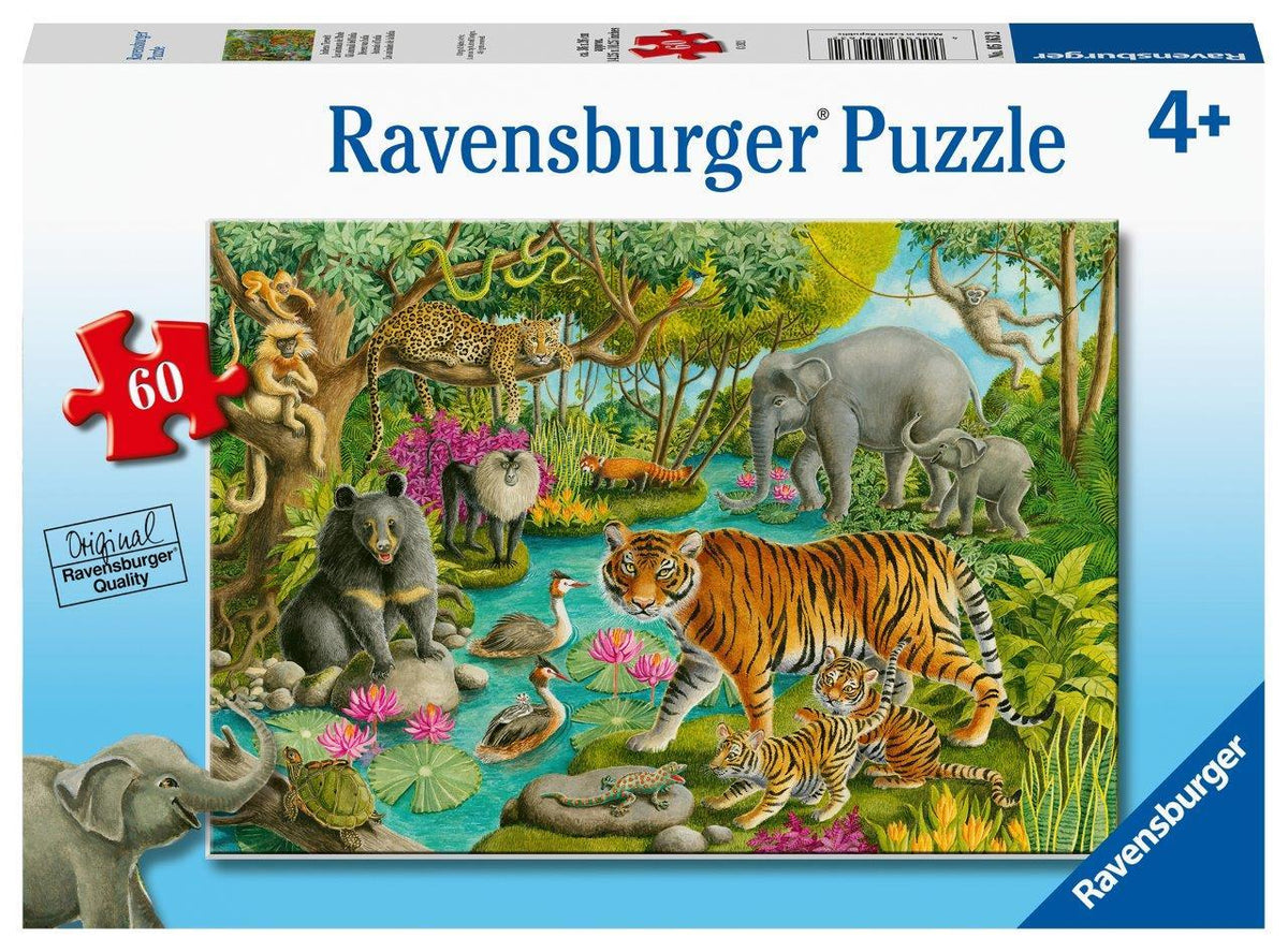 Animals Of India Puzzle 60pc (Ravensburger Puzzle)