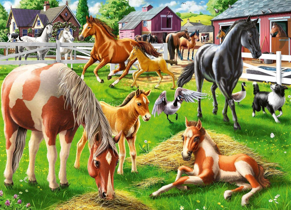 Happy Horses Puzzle 60pc (Ravensburger Puzzle)