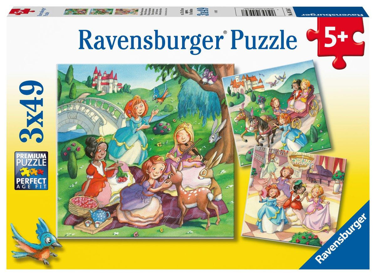 Little Princesses 3x49pc (Ravensburger Puzzle)