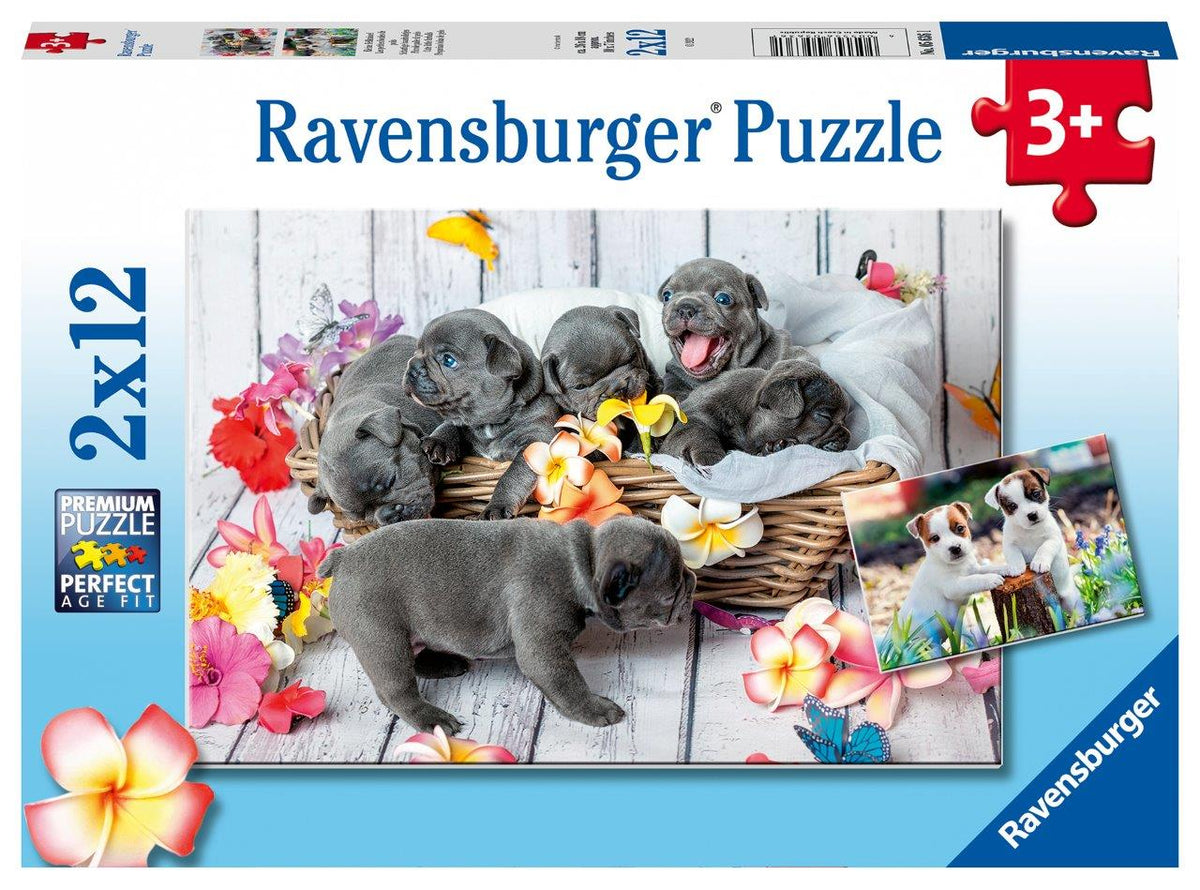 Cute Little Furballs 2x12pc (Ravensburger Puzzle)