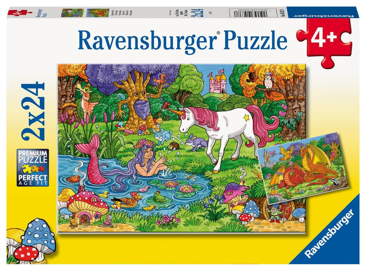 Magical Forest 2x24pc (Ravensburger Puzzle)