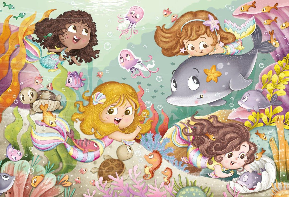 Fairies and Mermaids 2x12pc (Ravensburger Puzzle)
