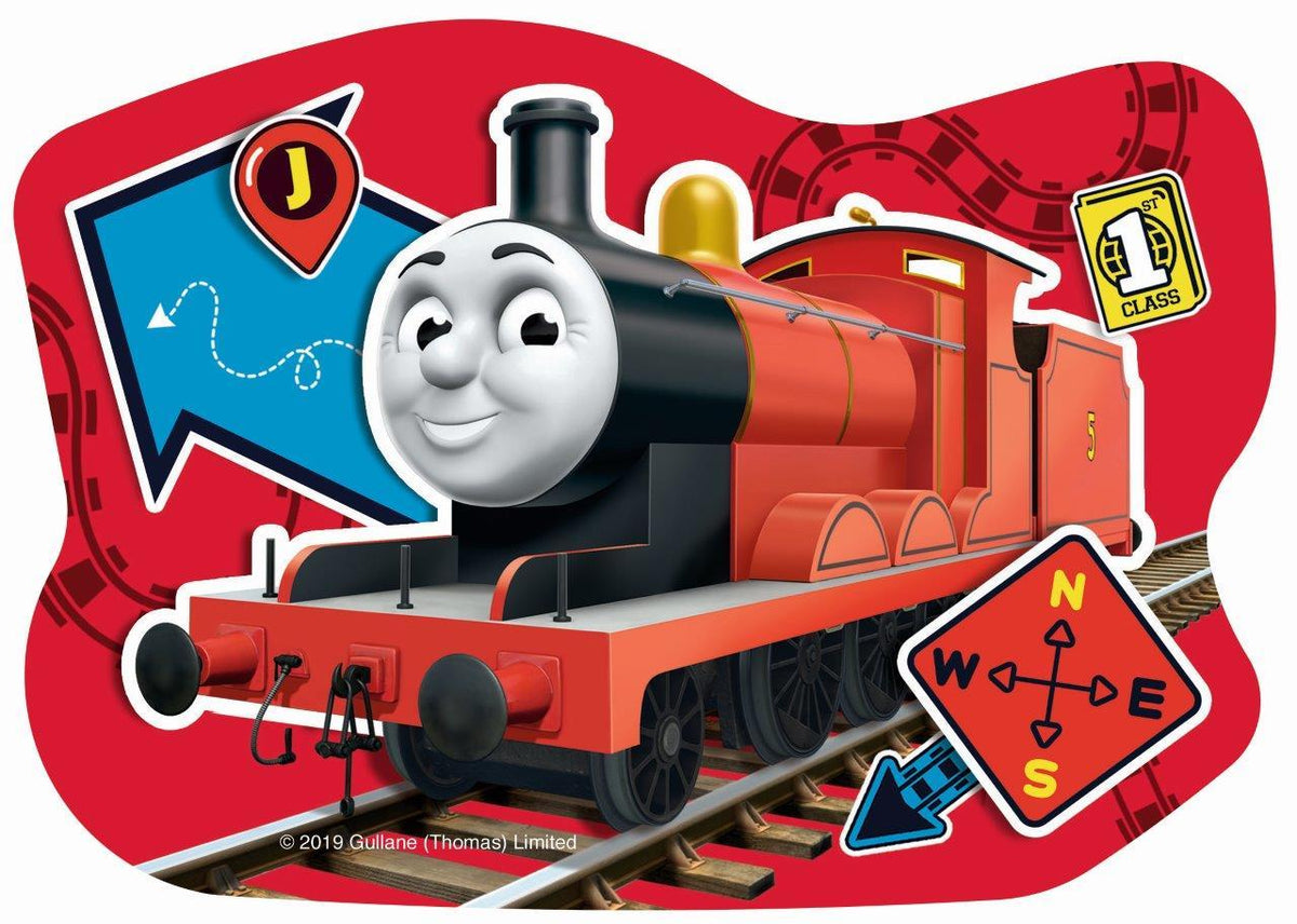 Thomas &amp; Friends: 1st Class Big Adventures - 4, 6, 8 &amp; 10pc Shaped Puzzles (Ravensburger Puzzle)