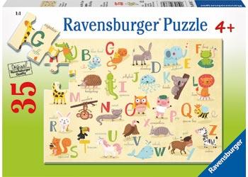 A-Z Animals Puzzle 35pc (Ravensburger Puzzle)