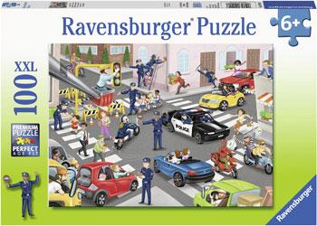 Police On Patrol Puzzle 100pc (Ravensburger Puzzle)