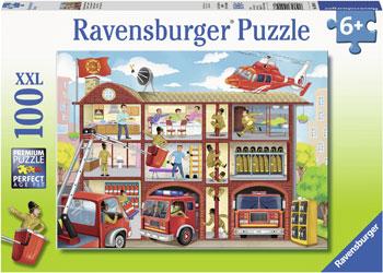 Firehouse Frenzy Puzzle 100pc (Ravensburger Puzzle)