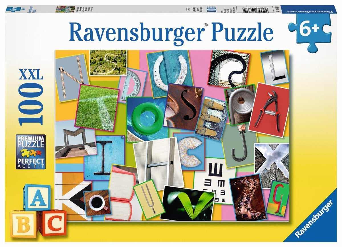 Funny Alphabet Puzzle 100pc (Ravensburger Puzzle)