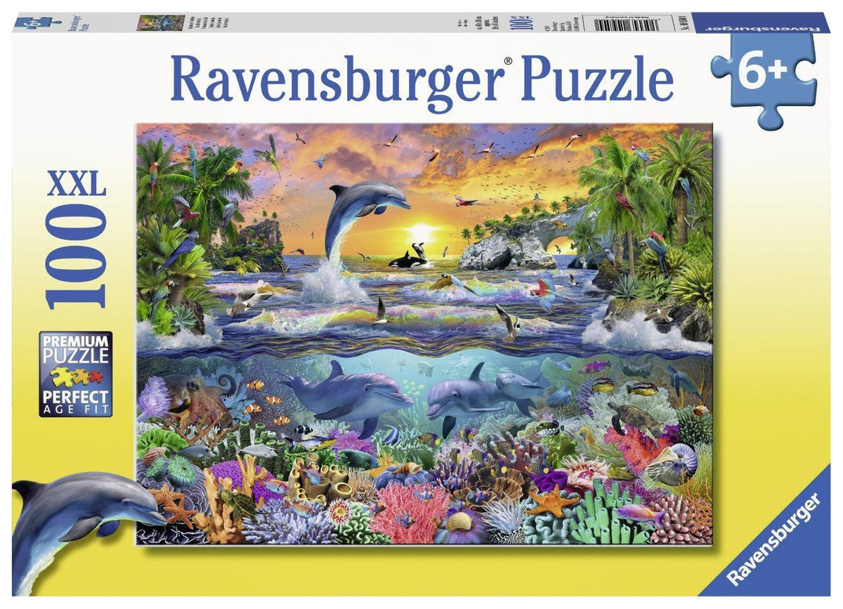 Tropical Paradise Puzzle 100pc (Ravensburger Puzzle)