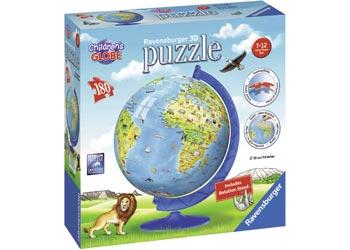Childrens Globe 3D Puzzleball 180pc (Ravensburger Puzzle)