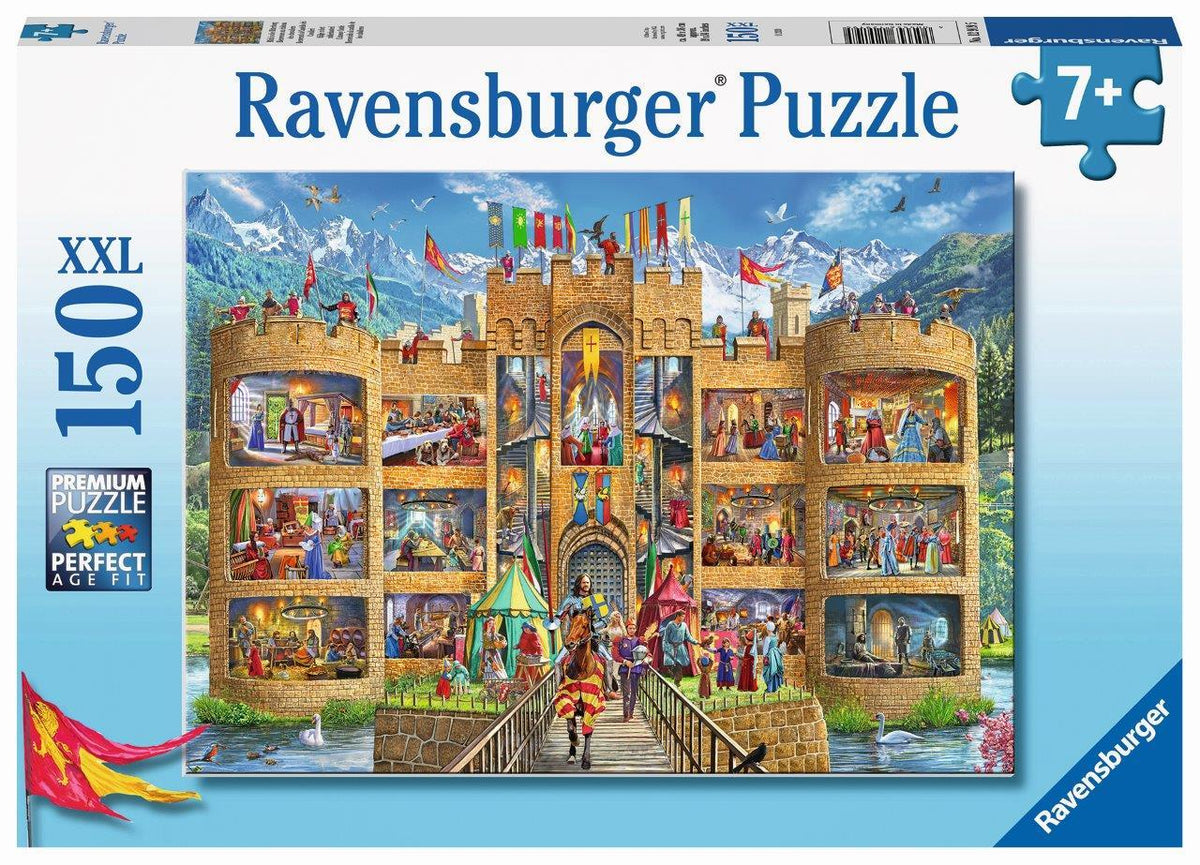 Cutaway Castle Puzzle 150pc (Ravensburger Puzzle)