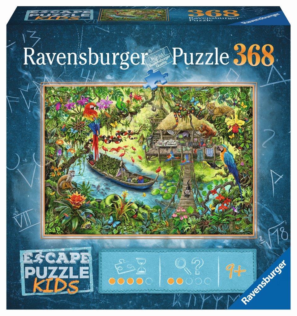 Kids Escape Puzzle - Jungle Journey 368pc (Ravensburger Puzzle)