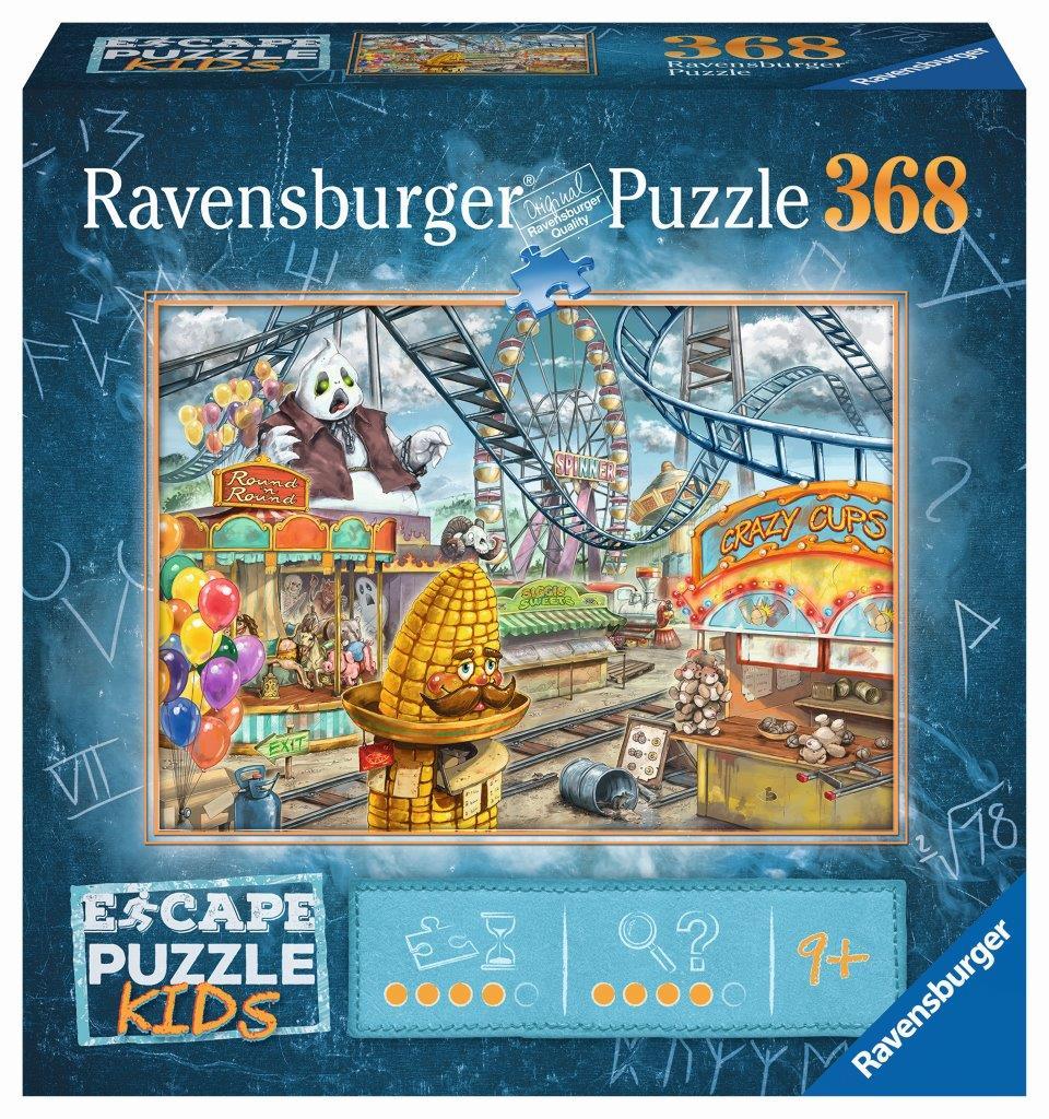 Kids Escape Puzzle - Amusement Park Plight Park 368pc (Ravensburger Puzzle)
