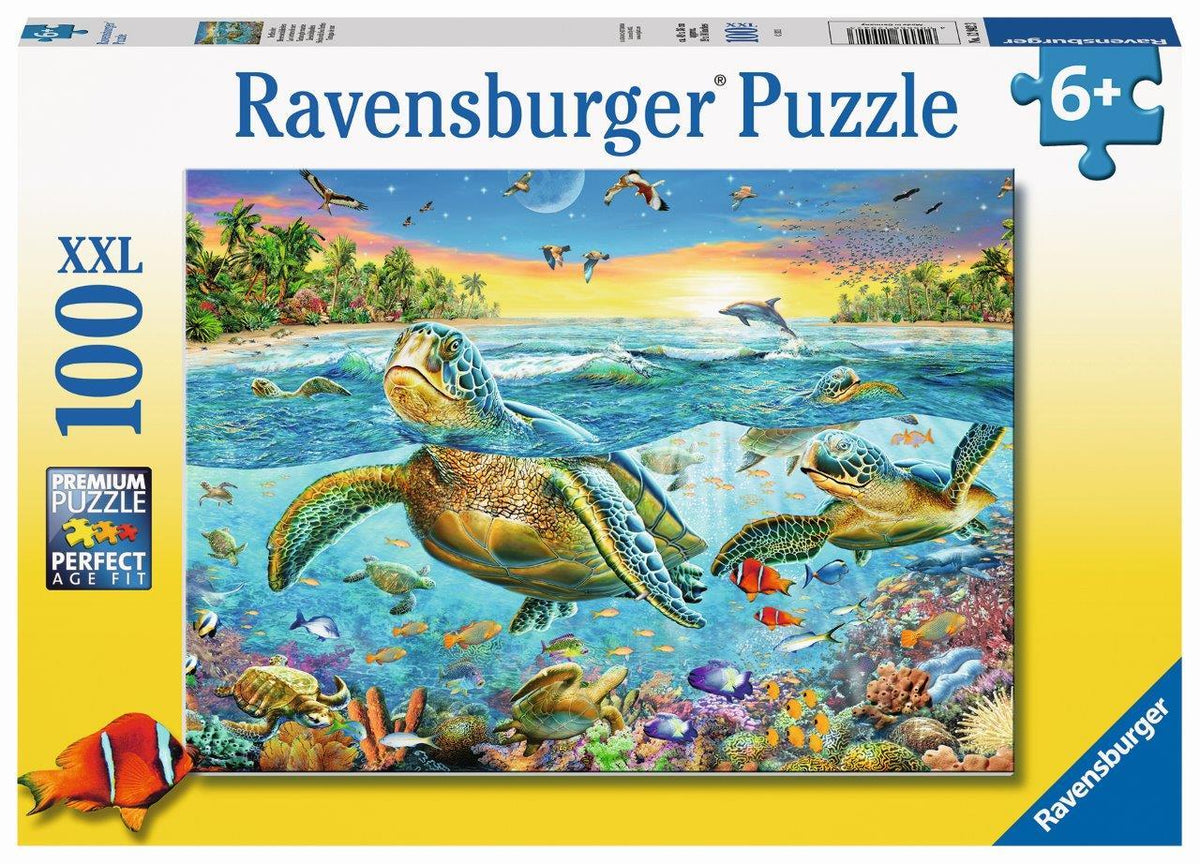 Swim With Sea Turtles Puzzle 100pc (Ravensburger Puzzle)