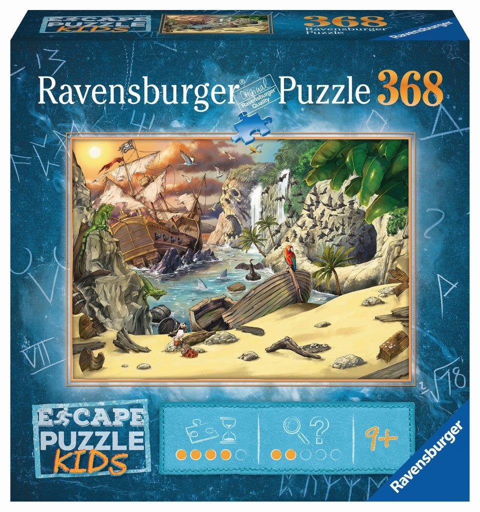 Kids Escape Puzzle - Pirates Peril Puzzle 368pc (Ravensburger Puzzle)