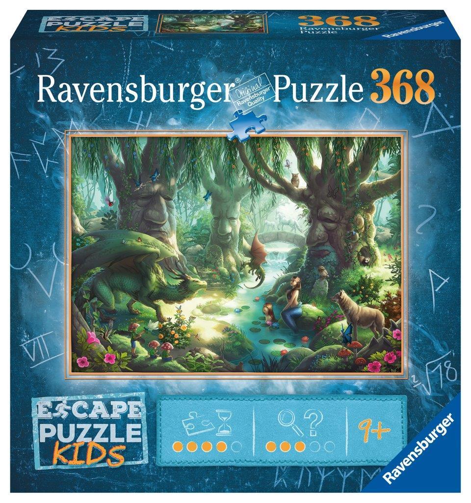 Kids Escape Puzzle - Whispering Woods 368pc (Ravensburger Puzzle)