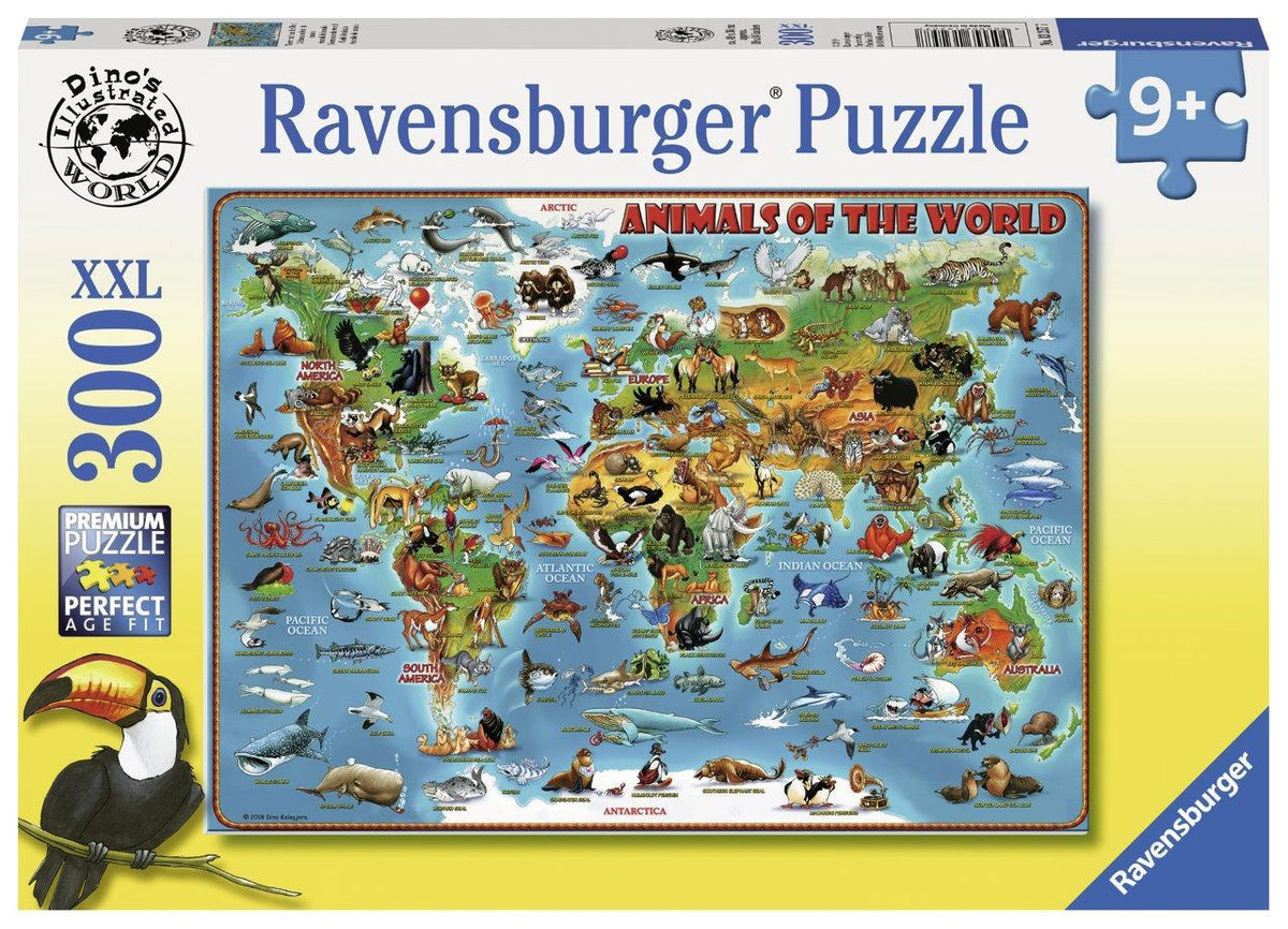Animals Of The World Puzzle 300pc (Ravensburger Puzzle)