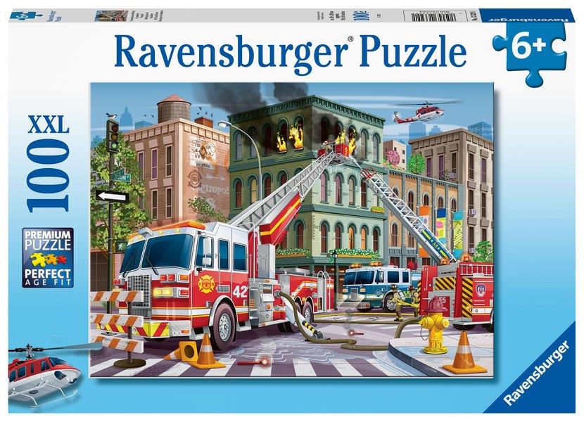 Fire Truck Rescue 100pc (Ravensburger Puzzle)