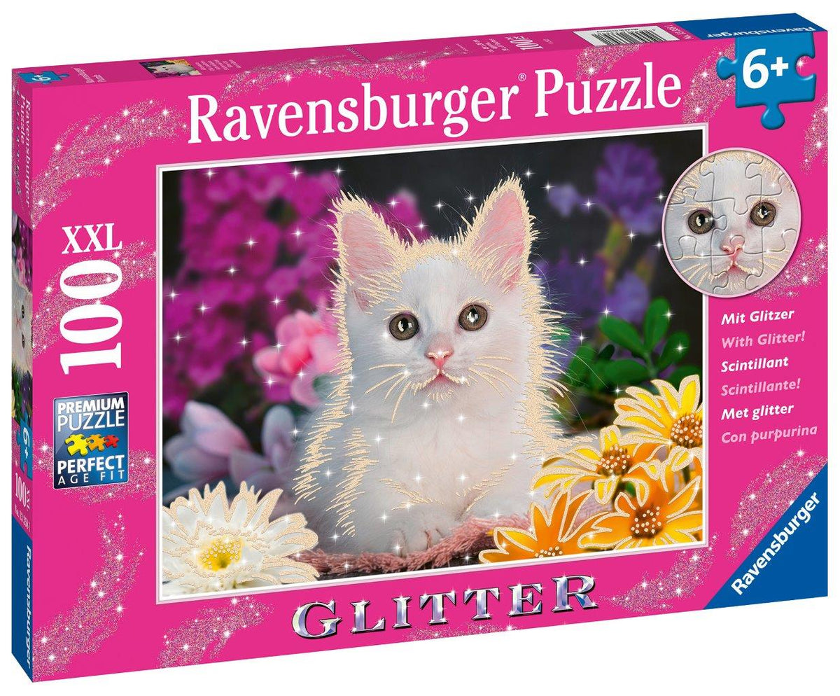 Glitter Cat 100pc (Ravensburger Puzzle)