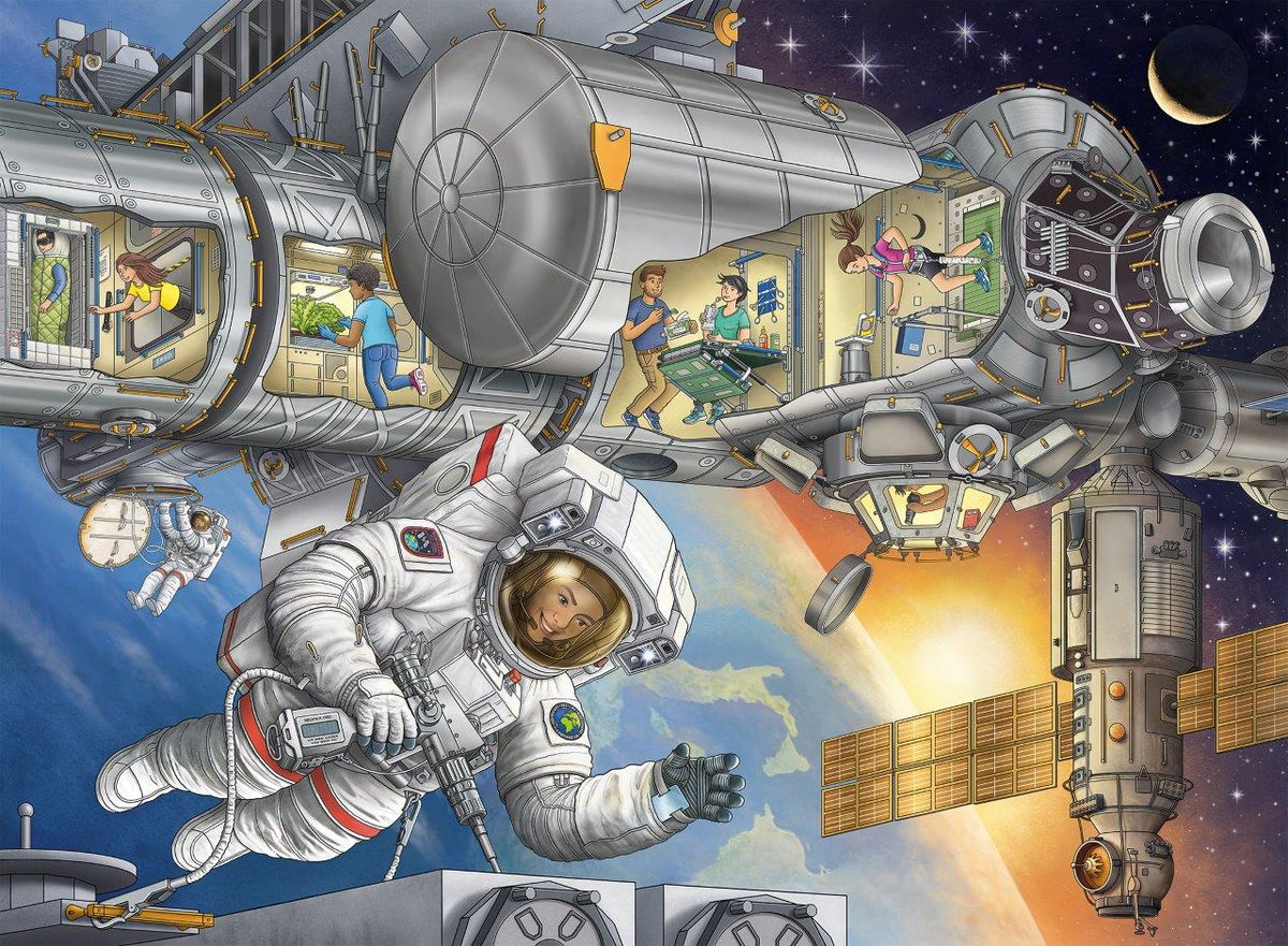 On The Space Station 100pc (Ravensburger Puzzle)