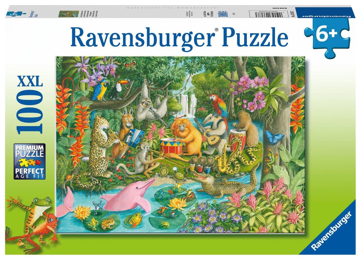 Rainforest River Band 100pc (Ravensburger Puzzle)