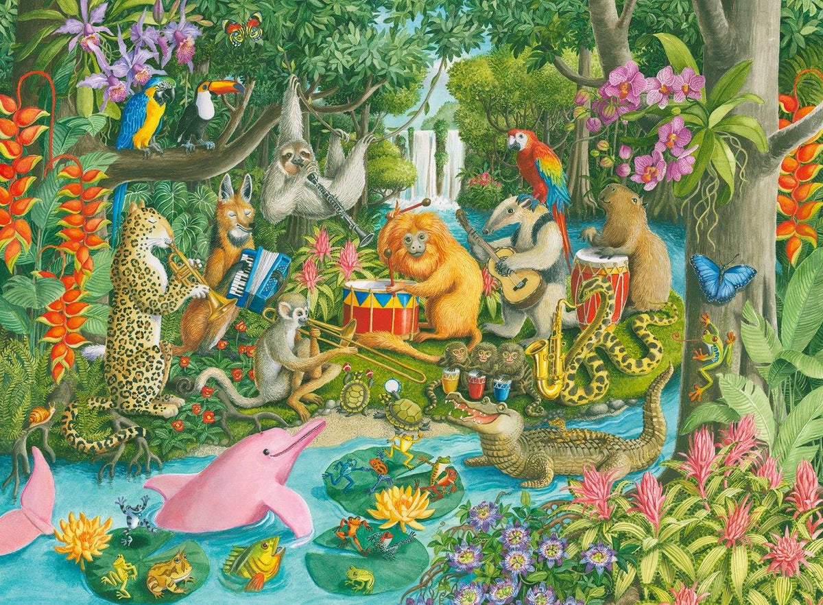 Rainforest River Band 100pc (Ravensburger Puzzle)