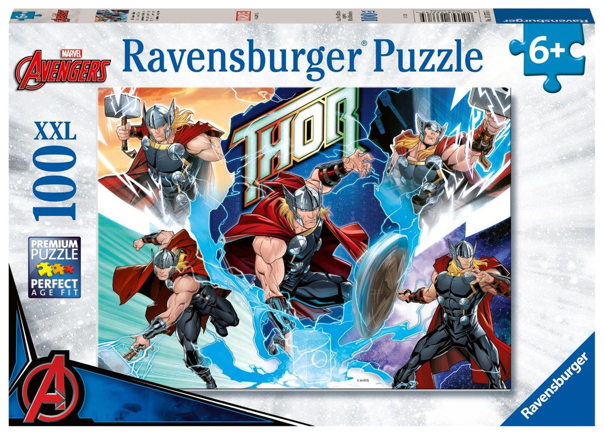 Marvel - Thor, The Mighty Avenger 100pc (Ravensburger Puzzle)