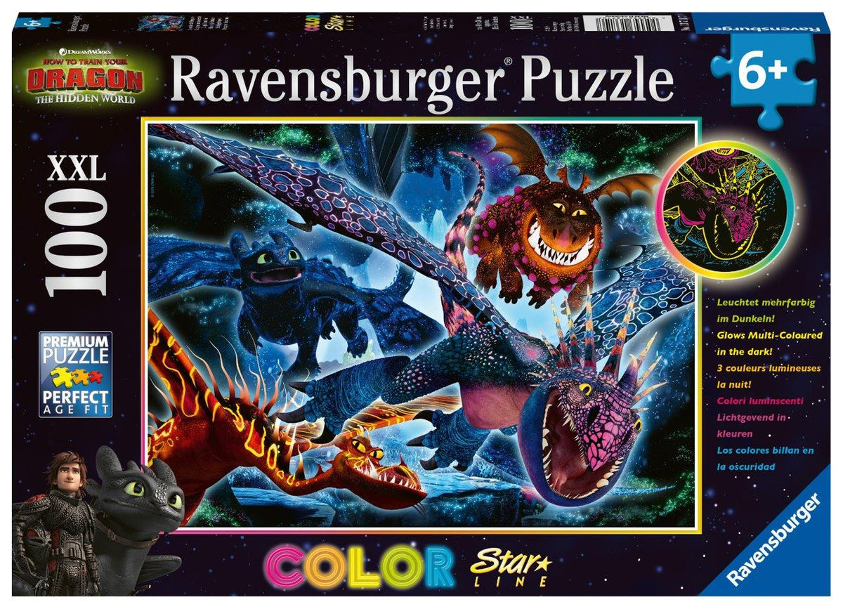 How to Train Your Dragon 3 200pc Colour Starline (Ravensburger Puzzle)