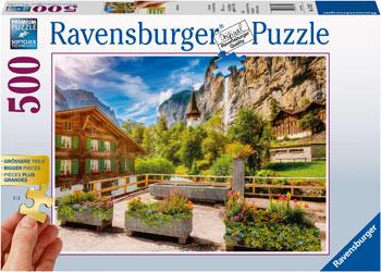 Lauterbrunnen Switzerland Puzzle 500pc (Ravensburger Puzzle)