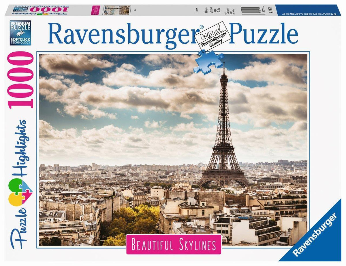 Beautiful Skylines Paris 1000pc [Ravensburger Puzzle]