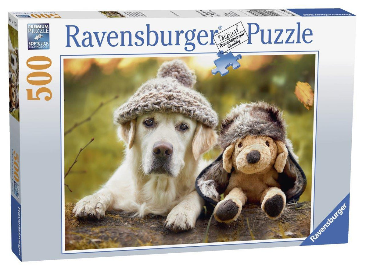 Winter Labrador Puzzle 500pc (Ravensburger Puzzle)