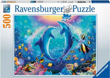 Dancing Dolphins Puzzle 500pc (Ravensburger Puzzle)