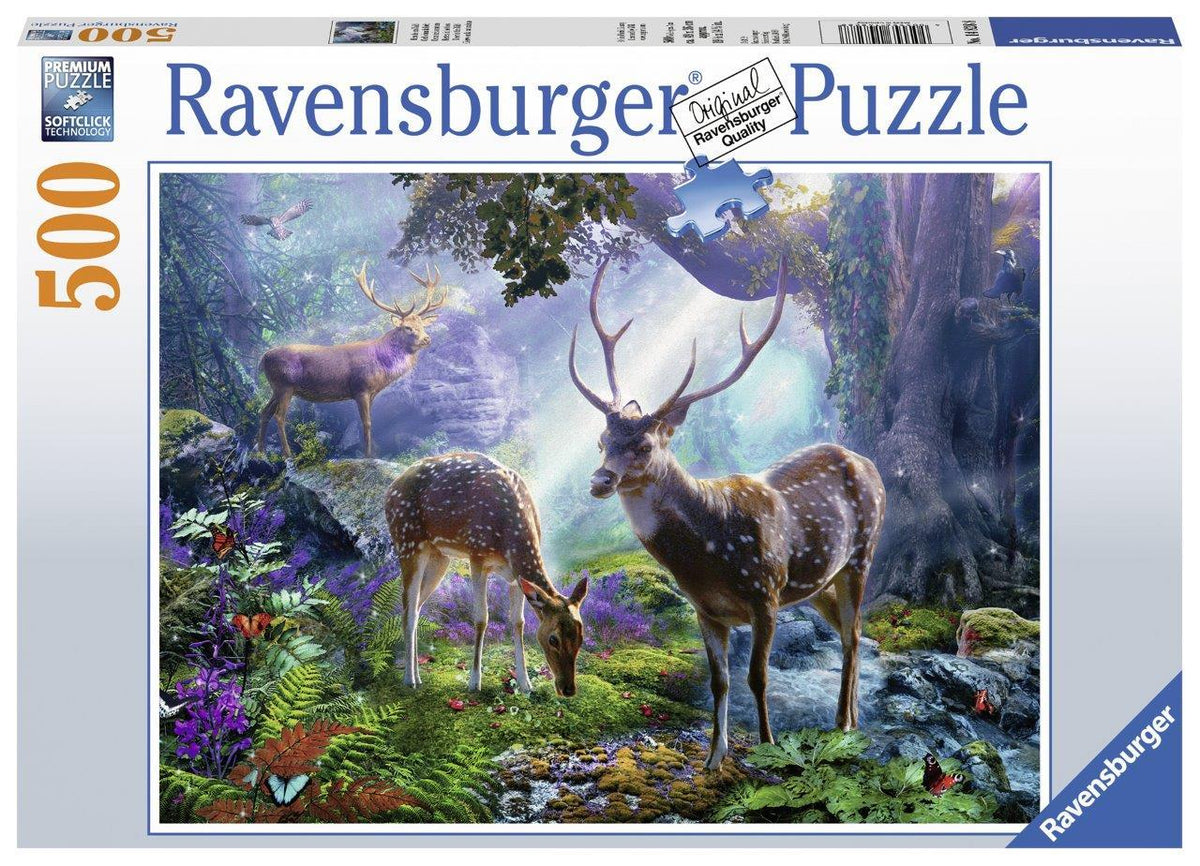 Deer In The Wild Puzzle 500pc (Ravensburger Puzzle)
