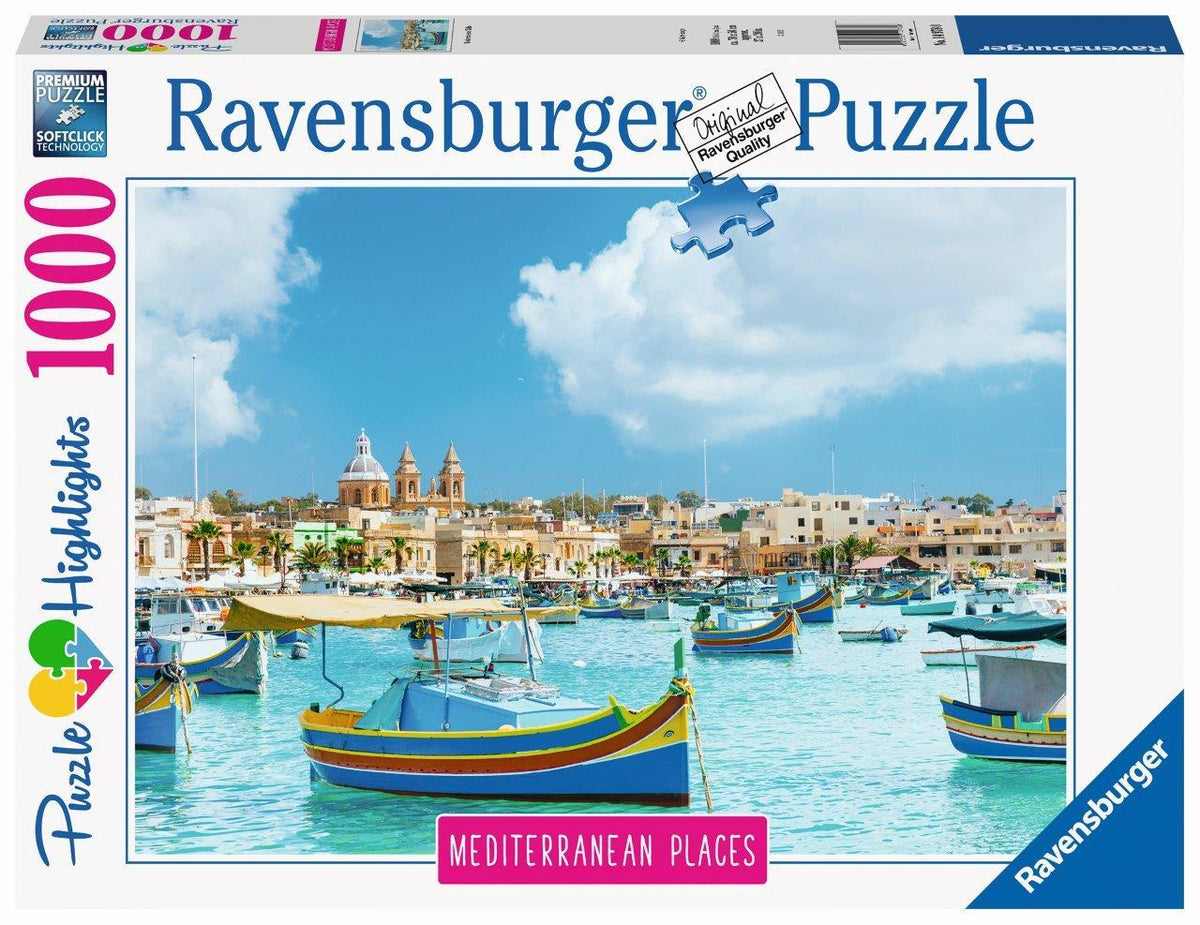 Mediterranean Malta 1000pc (Ravensburger Puzzle)