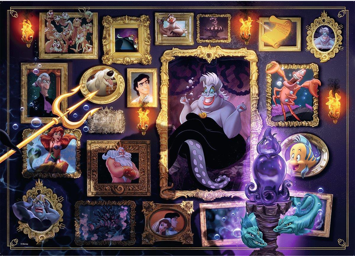 Disney Villainous: Ursula 1000pc (Ravensburger Puzzle)
