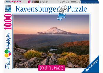 Mount Hood Oregon Usa Puzzle 1000pc (Ravensburger Puzzle)