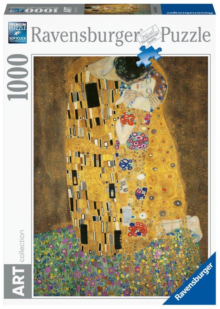 Gustav Klimt The Kiss 1000pc [Ravensburger Puzzle]