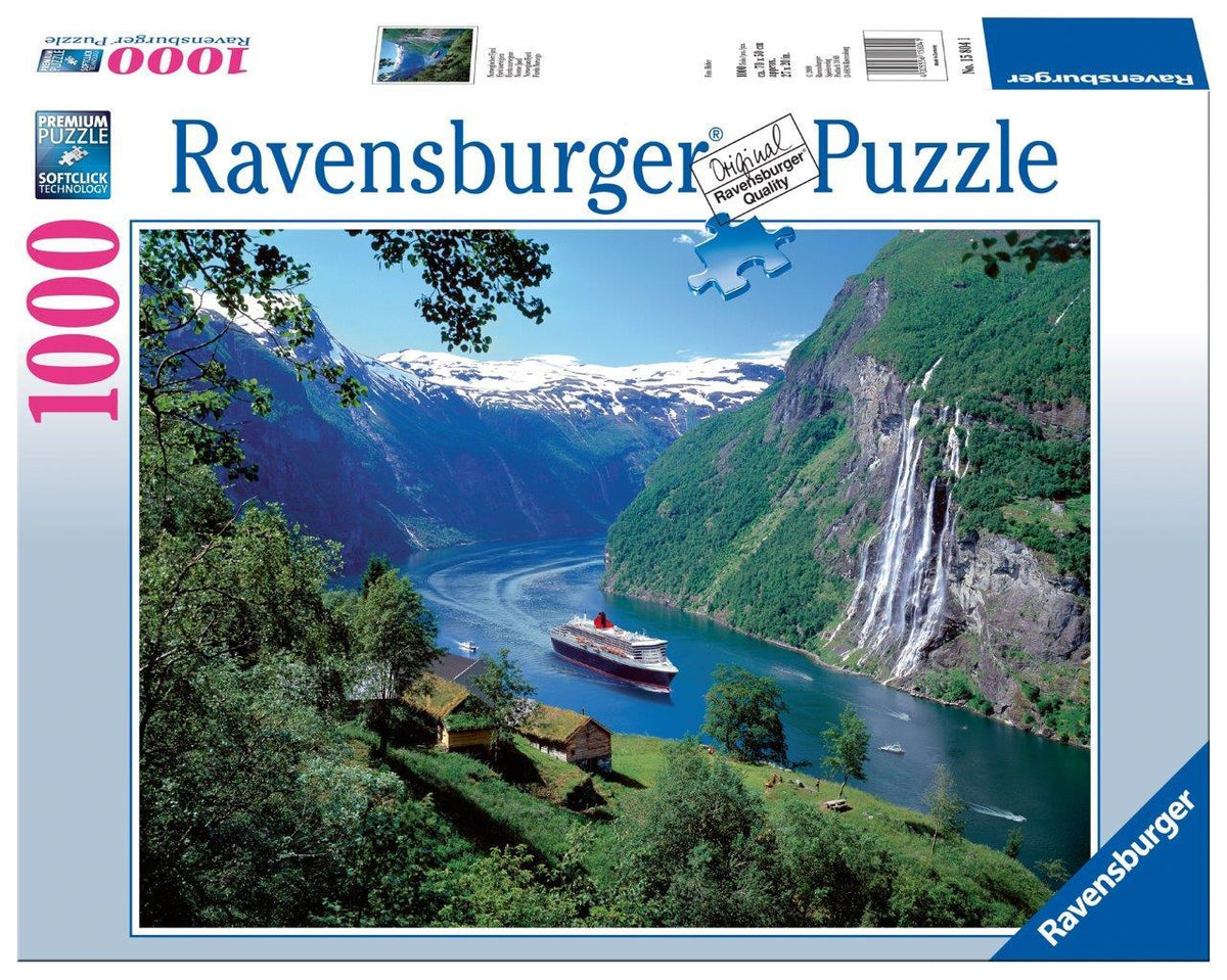 Norwegian Fjord 1000pc (Ravensburger Puzzle)