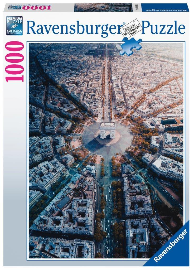 Paris From Above 1000pc (Ravensburger Puzzles) [Ravensburger Puzzle]