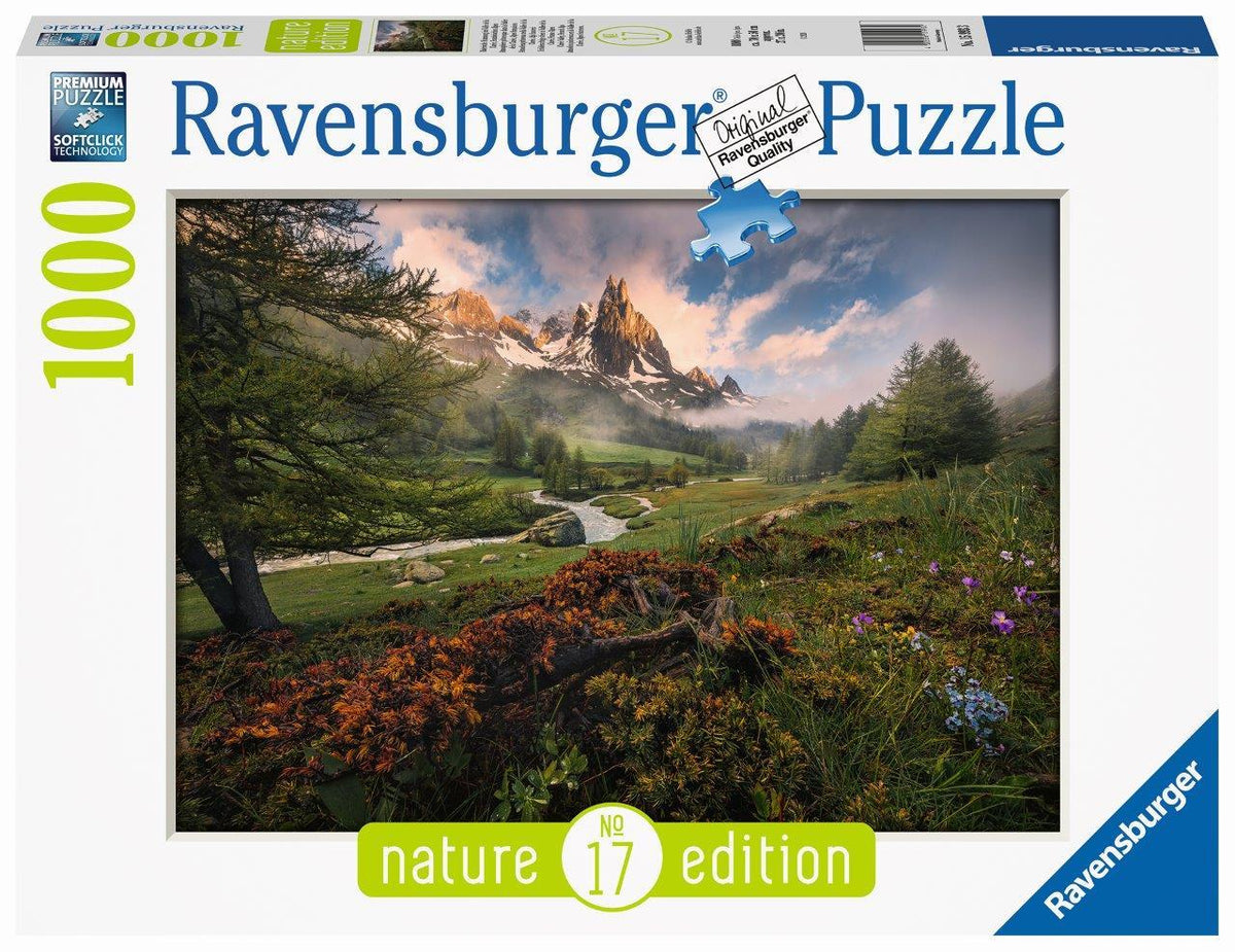 Claree Valley French Alps 1000pc (Ravensburger Puzzle)