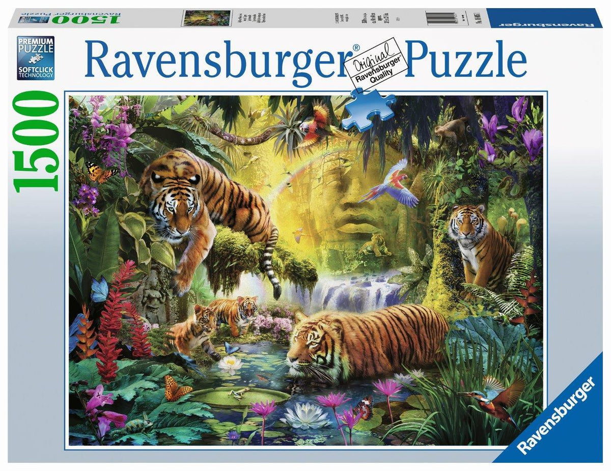 Tranquil Tigers 1500pc (Ravensburger Puzzle)