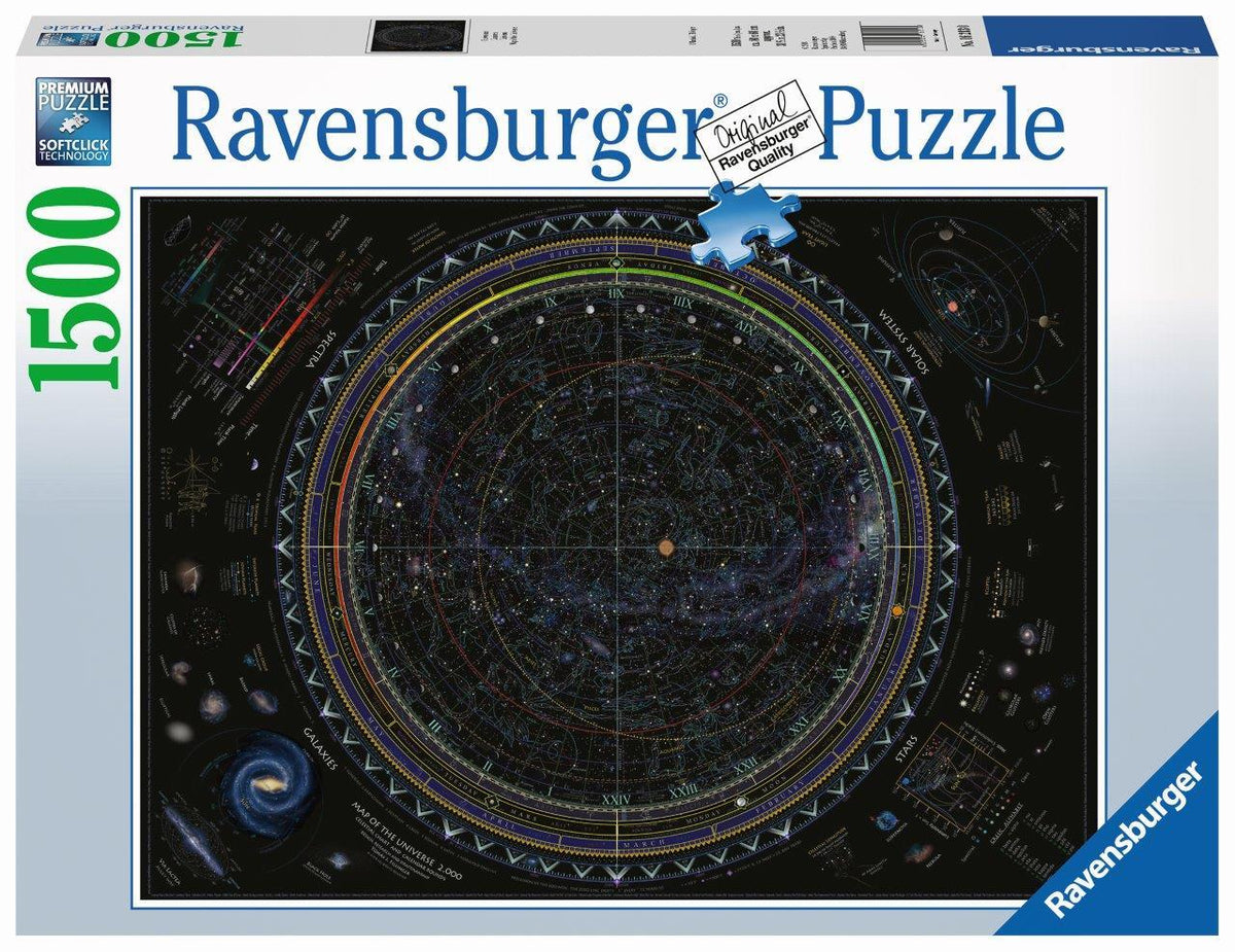 Map Of The Universe Puzzle 1500pc (Ravensburger Puzzle)