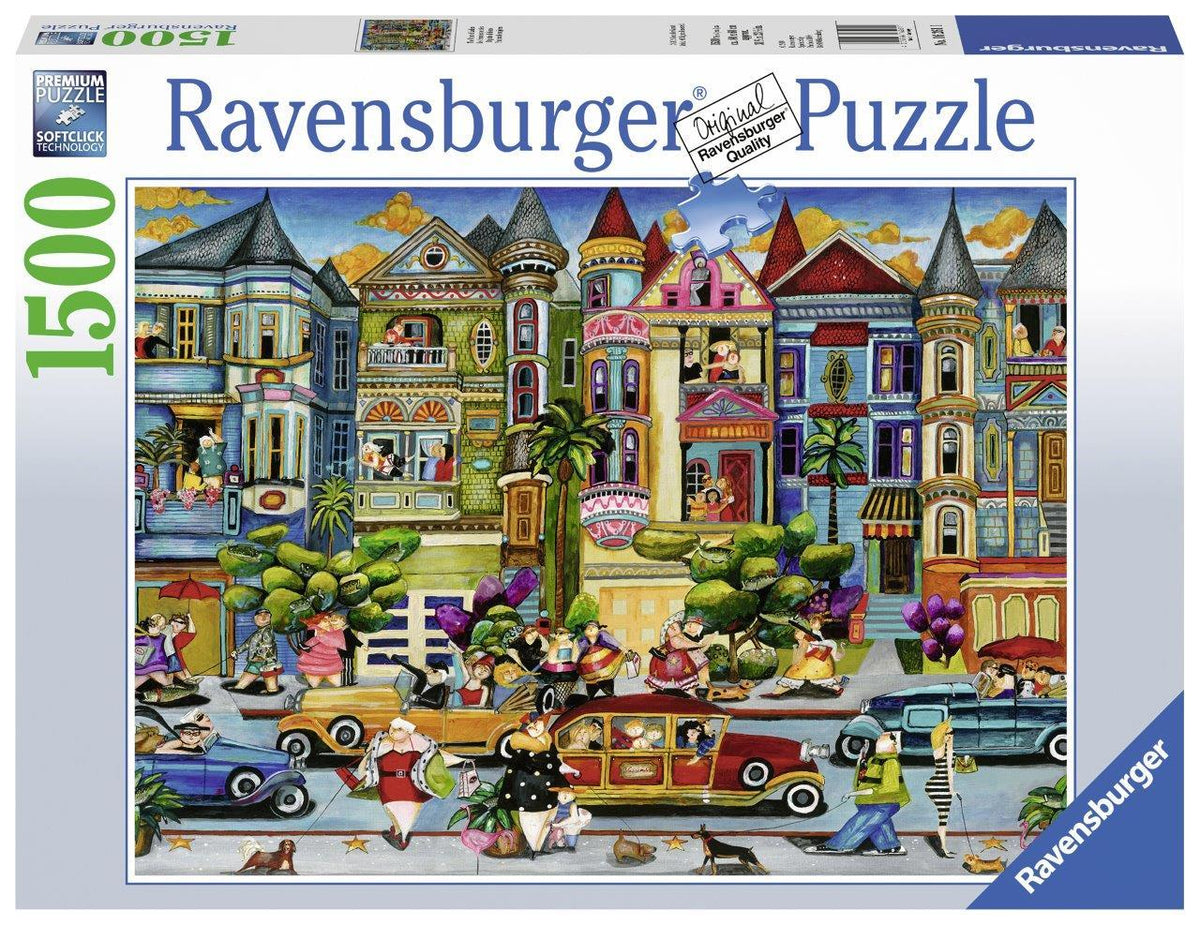 The Painted Ladies Puzzle 1500pc (Ravensburger Puzzle)