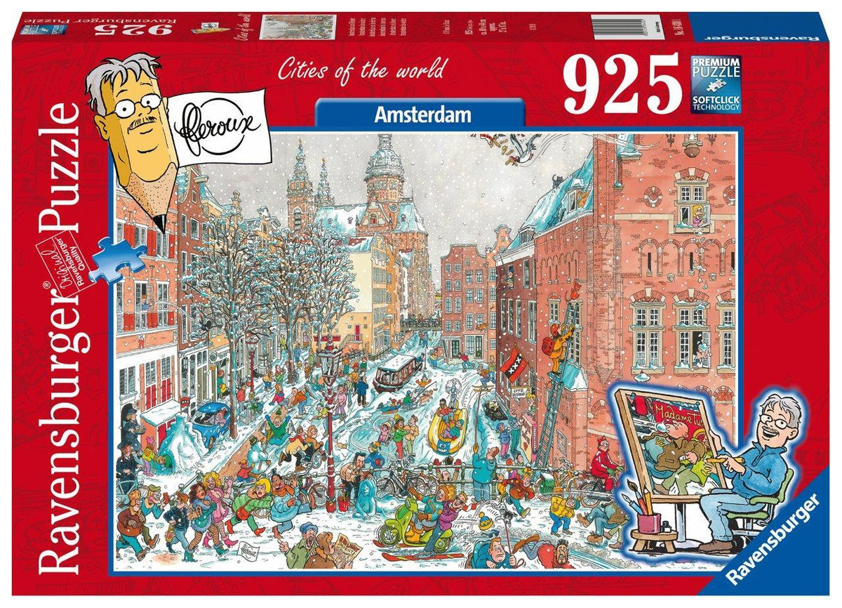 Amsterdam in Winter 925pc (Ravensburger Puzzle)