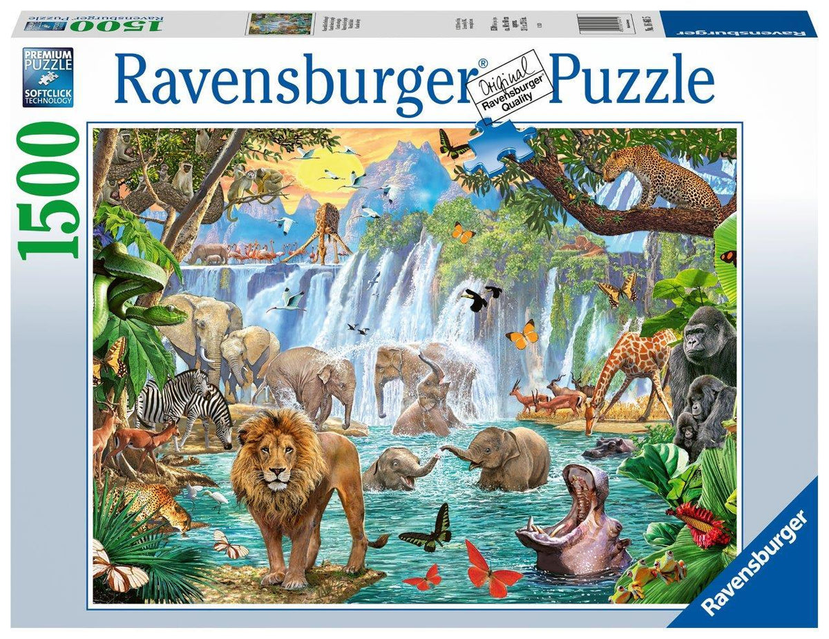 Waterfall Safari 1500pc (Ravensburger Puzzle)